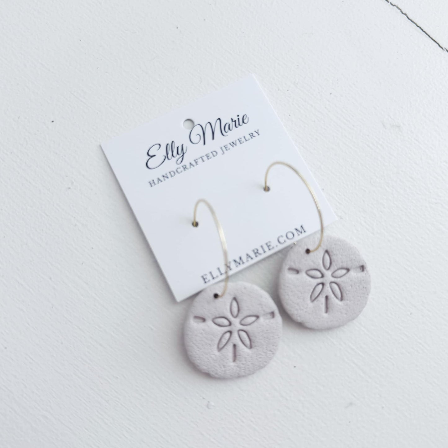 Sand Dollar Hoops