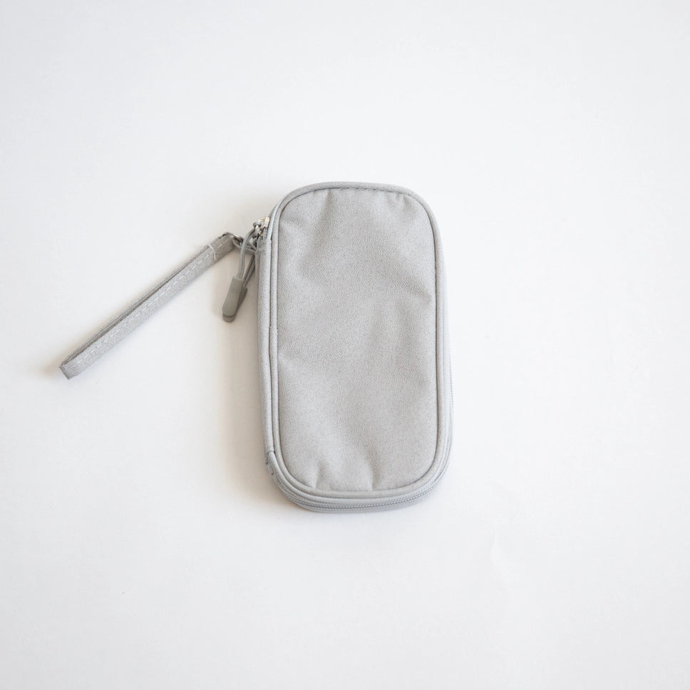 Travel Cord Organizer Pouch - Gray