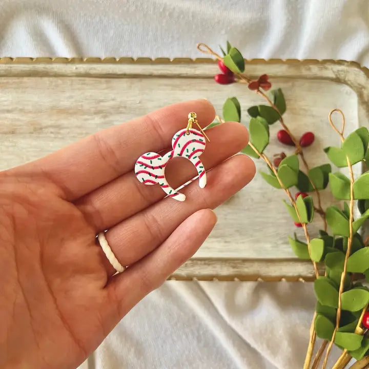Christmas Tree Cake Mouse Ears