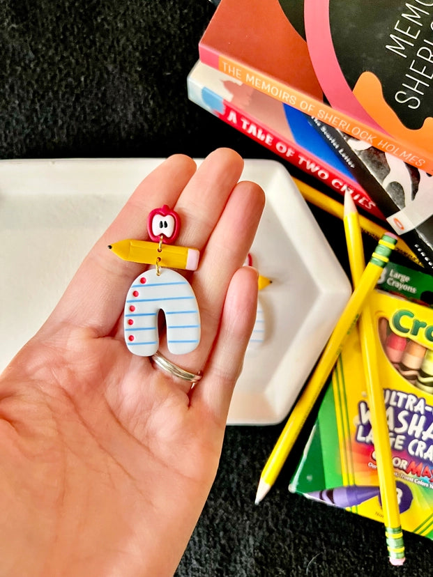 Pencil + Paper Earrings