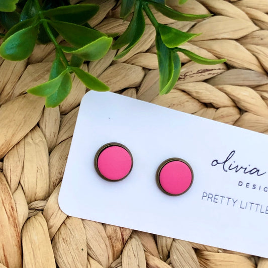 Pretty Little Things Studs - PINK