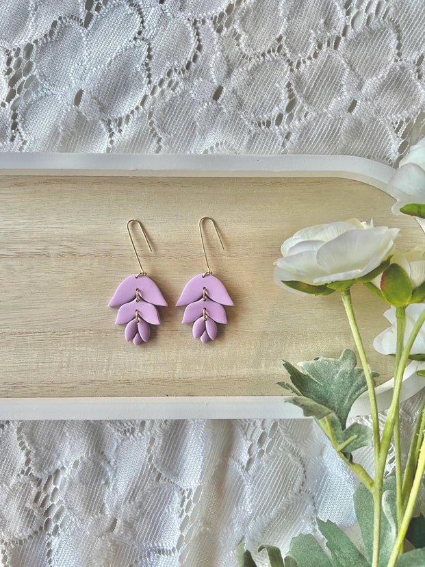 Purple 3-Tier Tulips