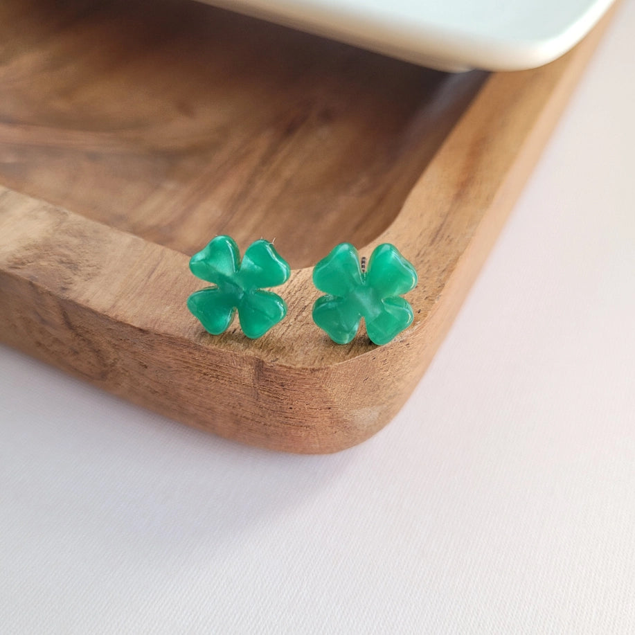 4 Leaf Clover Studs