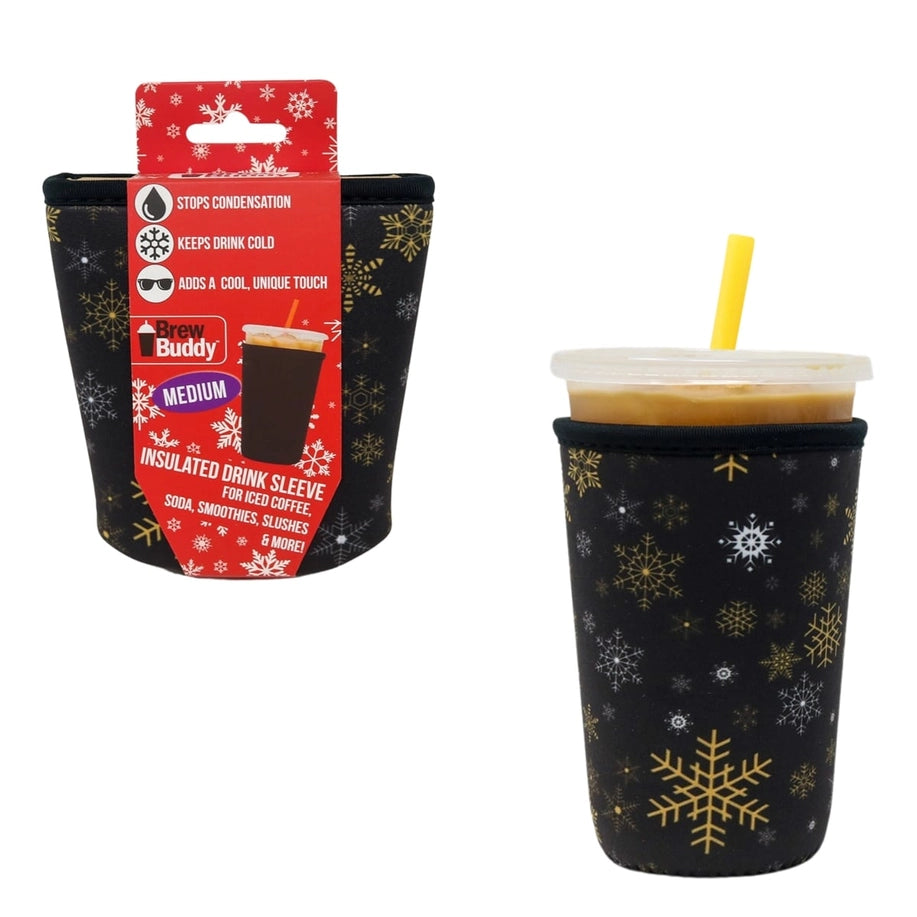 *SNOWY NIGHT* - Brew Buddy Insulated Iced Coffee Sleeve