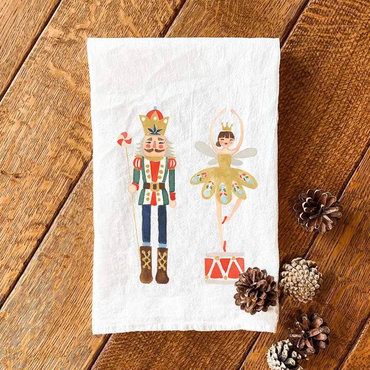 Organic Cotton Tea Towel (More Prints!)