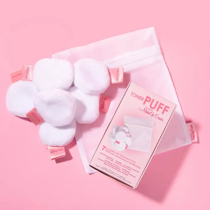 Toner Puff 7 Pack - Bye Bye Cotton Rounds Forever!