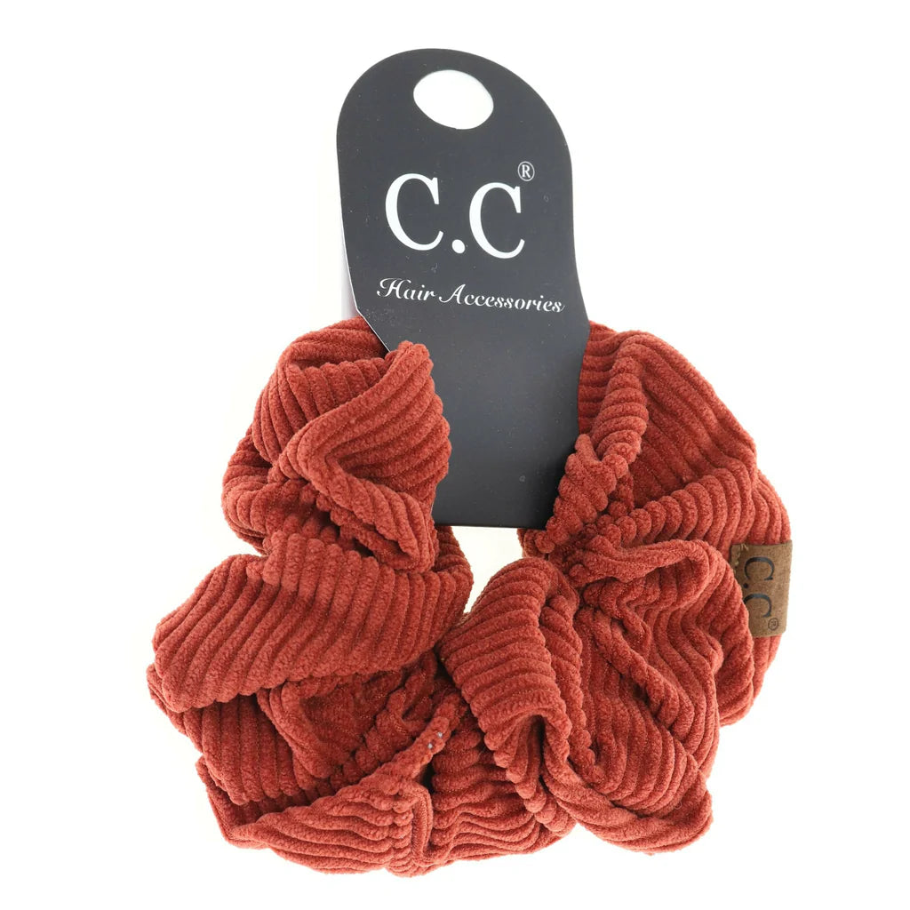 Corduroy C.C Scrunchie - Click to see MORE