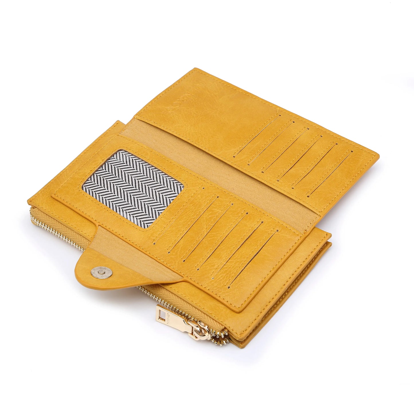 Kyla RFID Wallet w/ Snap Closure