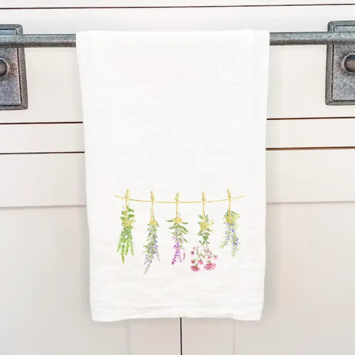 Organic Cotton Tea Towel (More Prints!)