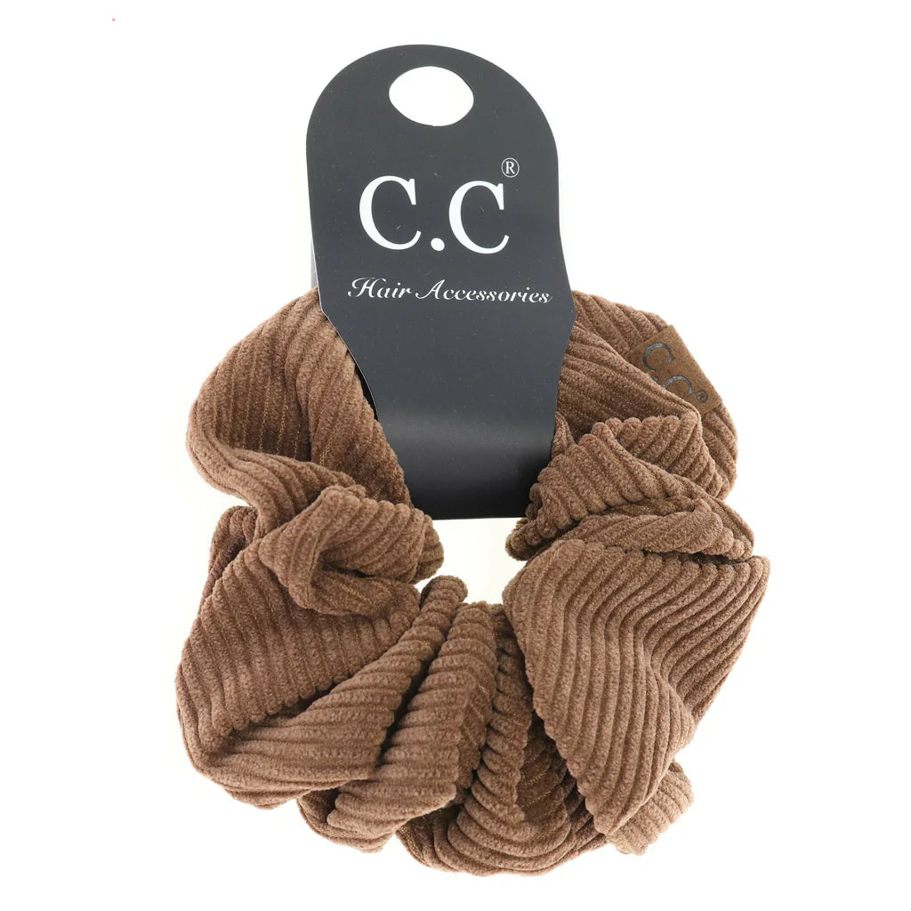 Corduroy C.C Scrunchie - Click to see MORE