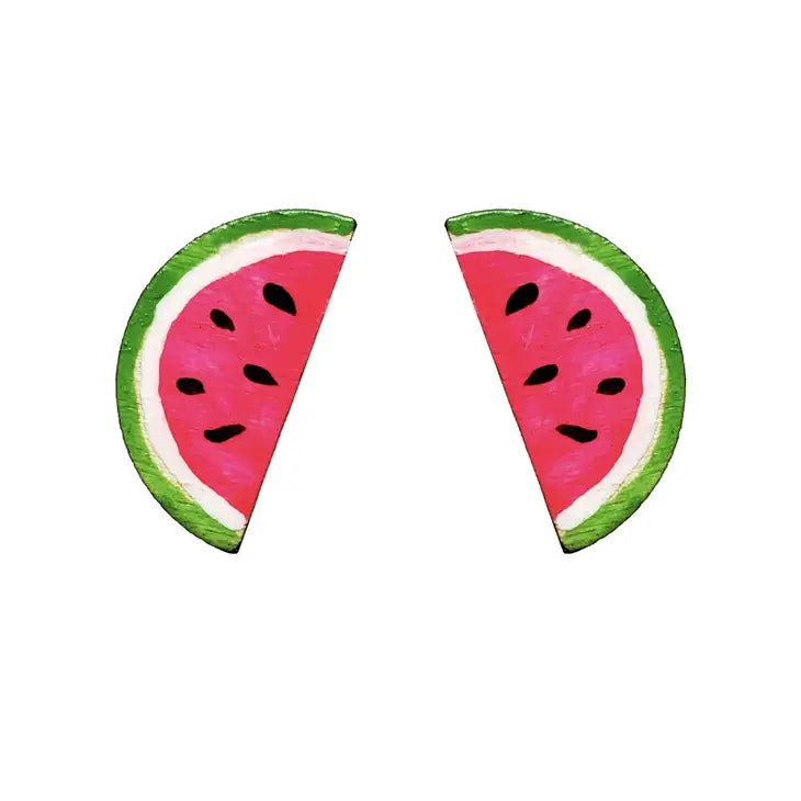 Watermelon Stud Earrings