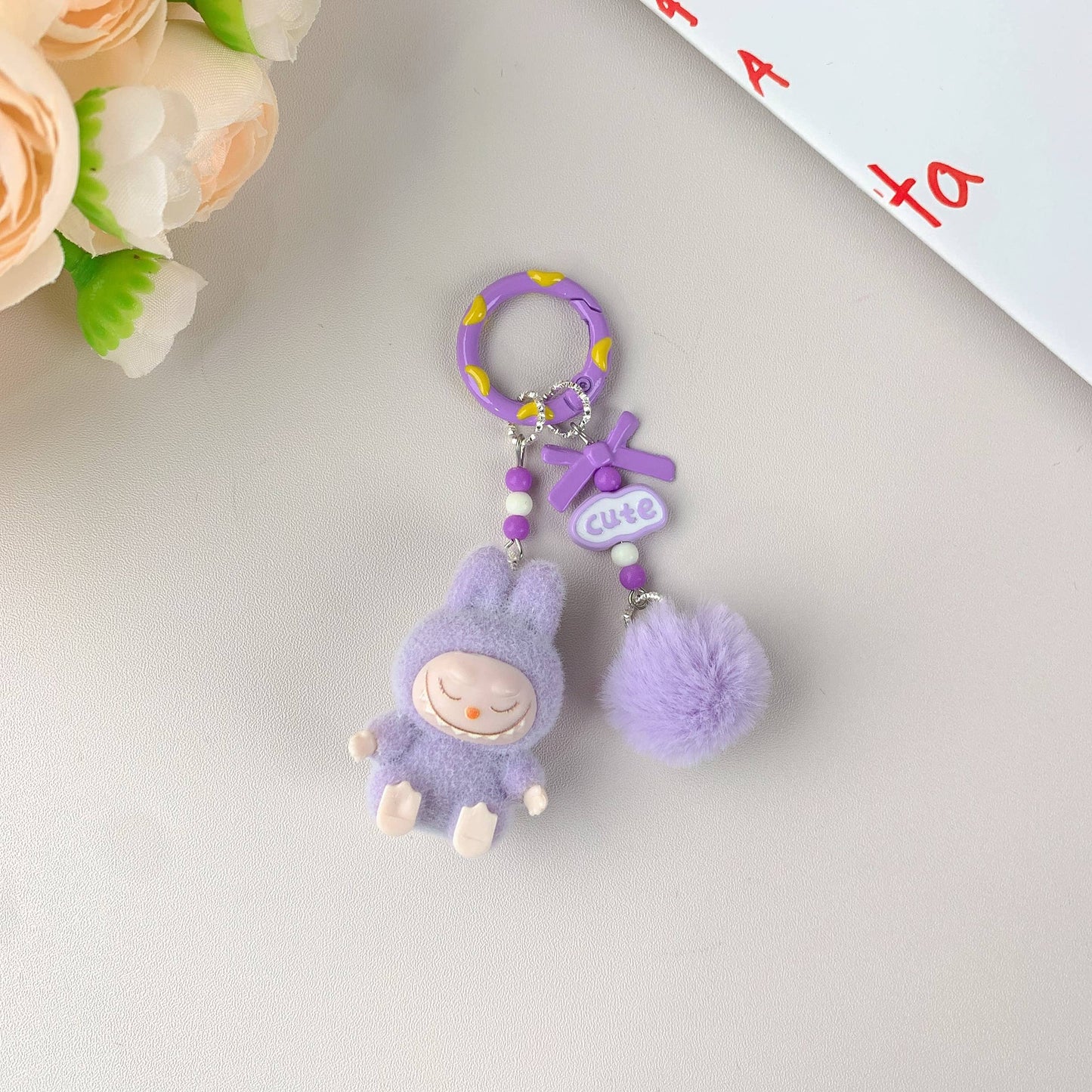 Labubu Hot-Selling Keychain: Black