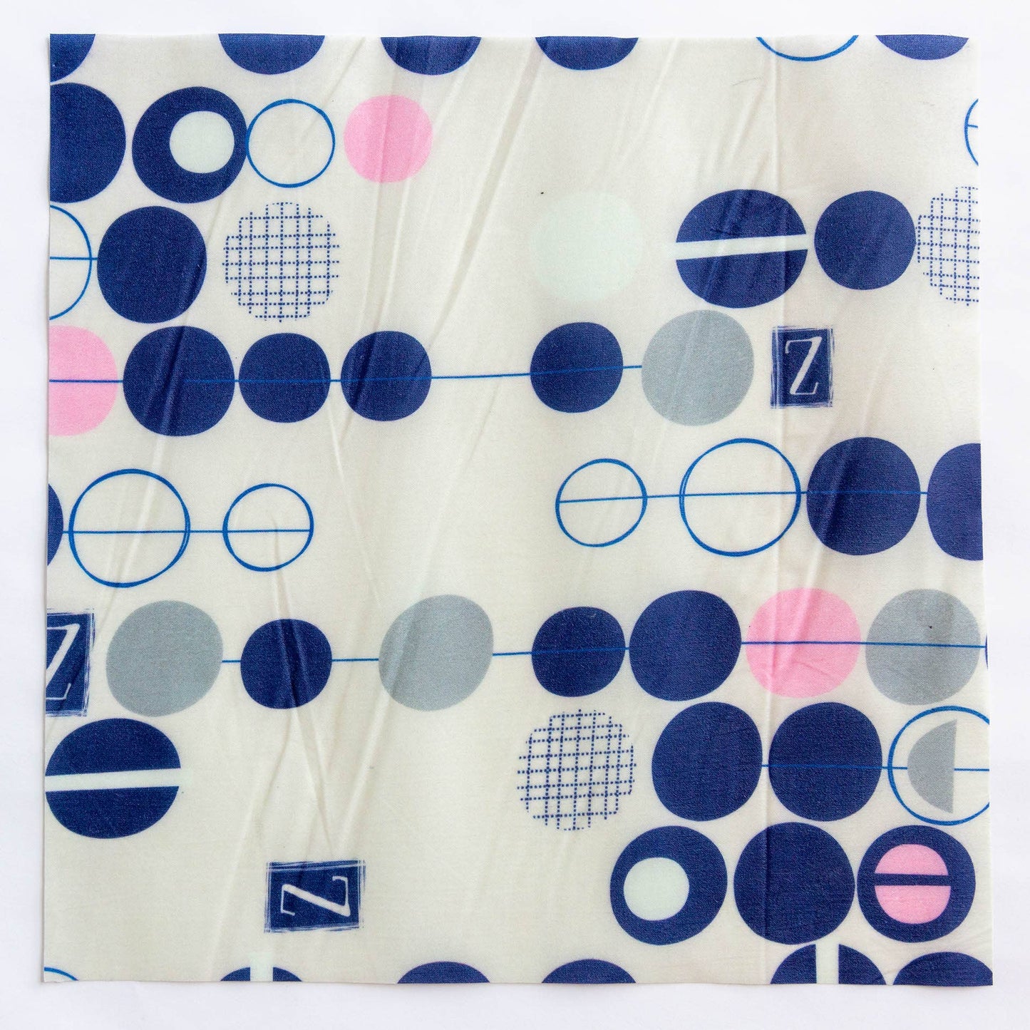 Z Wraps 3-Pack Reusable Beeswax Food Wrap in Music/Circle Up