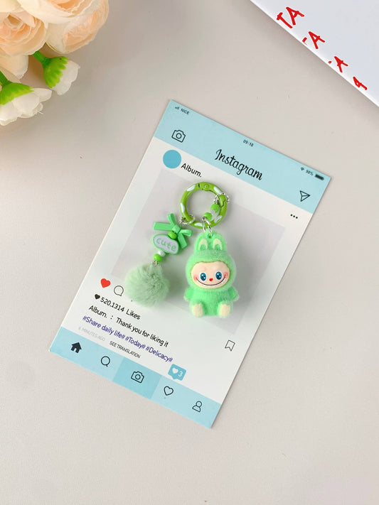 Labubu Hot-Selling Keychain: Green