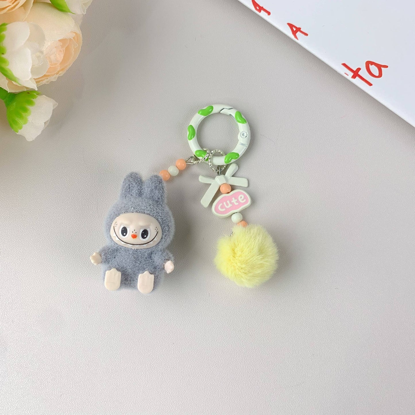 Labubu Hot-Selling Keychain: Black