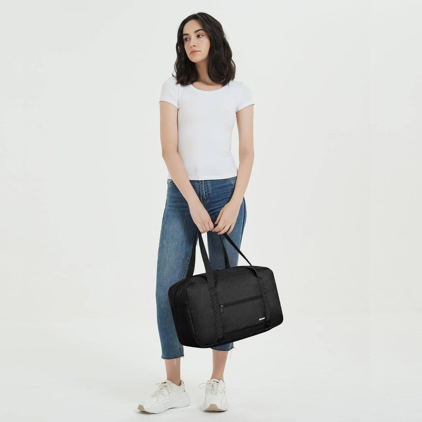 Airplane Personal Item Travel Bag Best Underseat Bag WF1122: Black