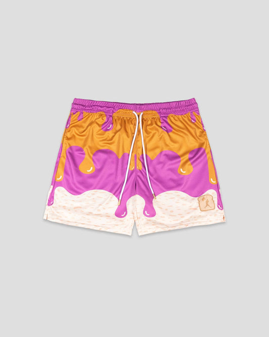 PB & Jammed Diamond Air Mesh Shorts - Youth: Youth Large