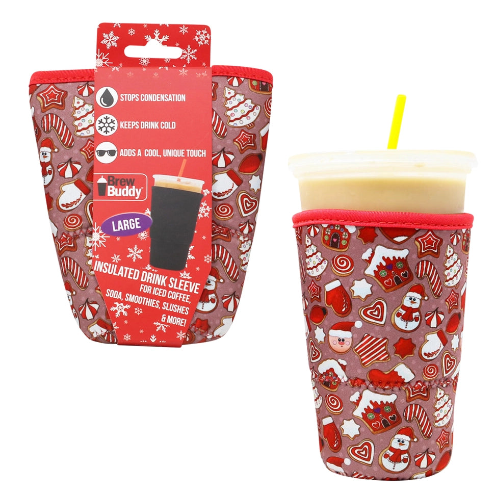 *HOLIDAY COOKIES* - Brew Buddy Insulated Iced Coffee Sleeve