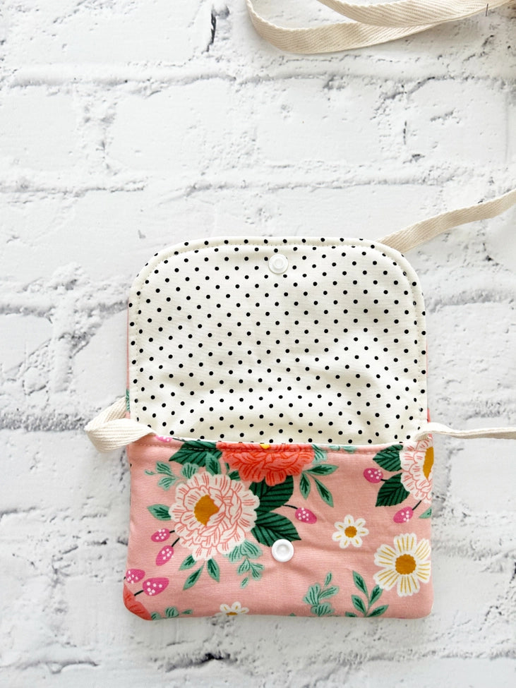 Kid's Crossbody: Spring Floral