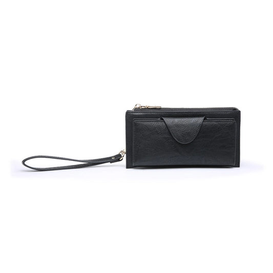 Wallet w/ Snap Closure and Zip Change Pocket (RFID)