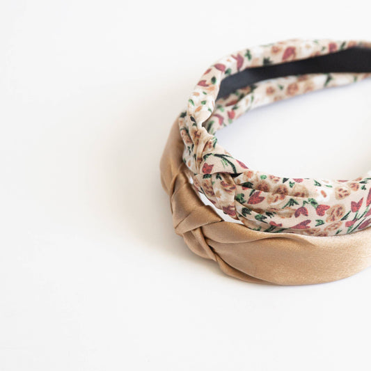 GOLD Satin Headband ONLY