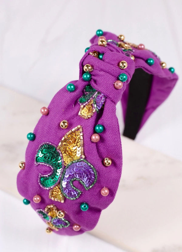Fleur De Lis Headband
