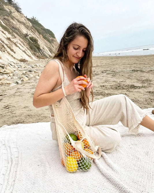 the "One Tripper" Huge Mesh Market Bag | Zero Waste