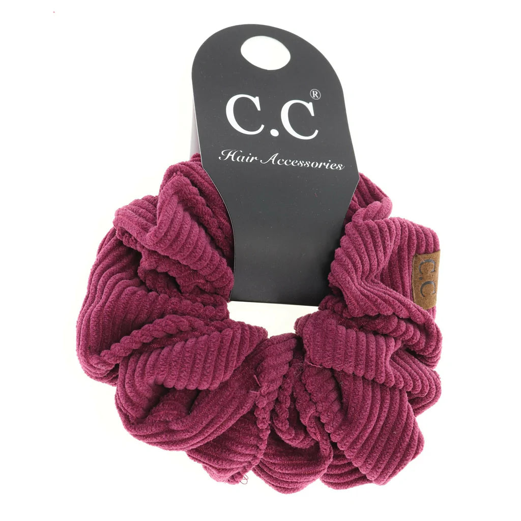 Corduroy C.C Scrunchie - Click to see MORE