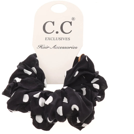 Polka Dot C.C Scrunchie - Click to see MORE