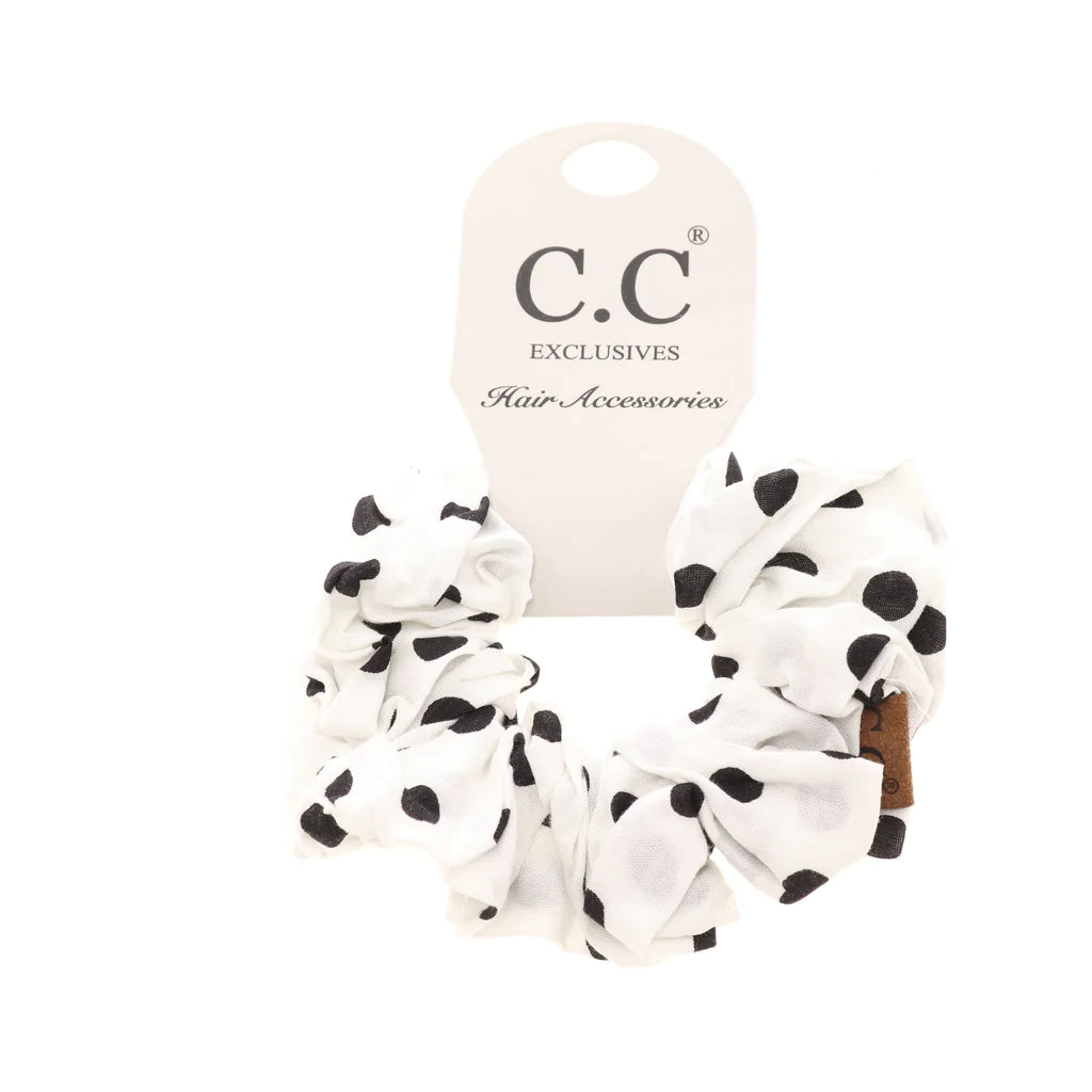 Polka Dot C.C Scrunchie - Click to see MORE