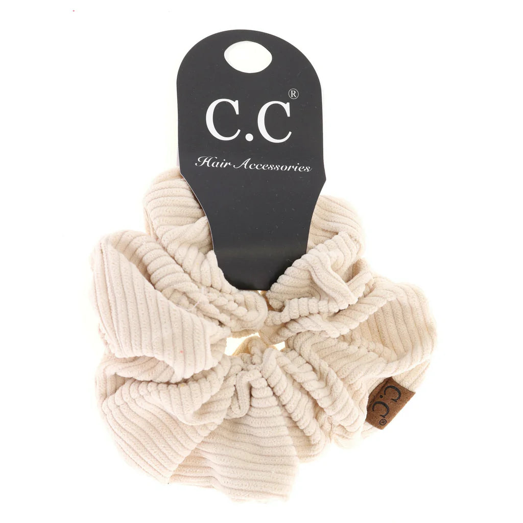 Corduroy C.C Scrunchie - Click to see MORE