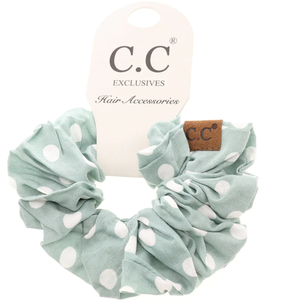 Polka Dot C.C Scrunchie - Click to see MORE