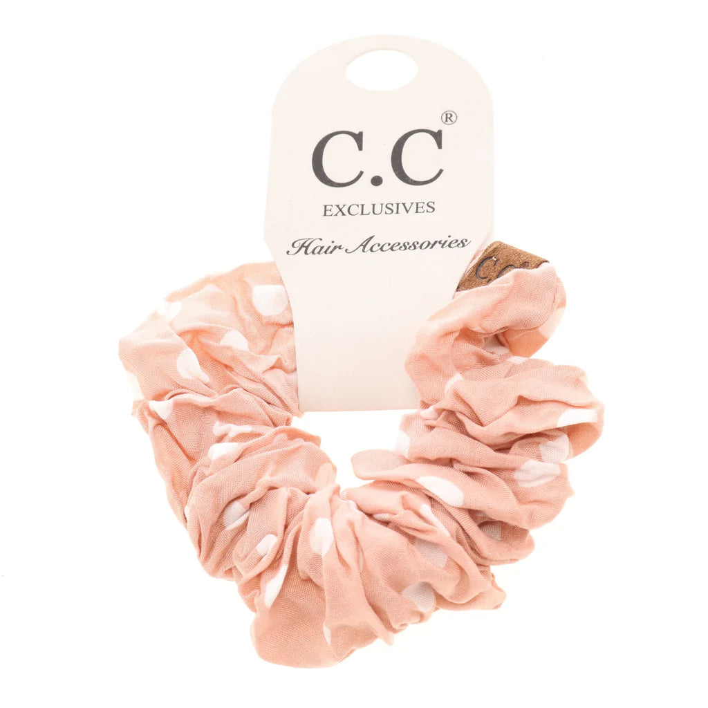 Polka Dot C.C Scrunchie - Click to see MORE
